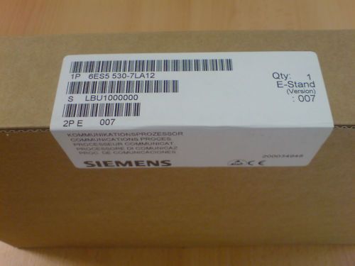 Siemens S5 6ES5530-7LA12 Simatic 6ES5 530-7LA12