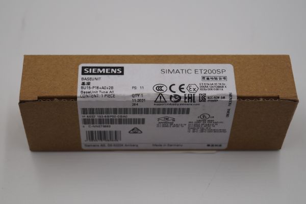 Siemens 6ES7193-6BP00-0BA0 ET200SP 6ES7 193-6BP00-0BA0