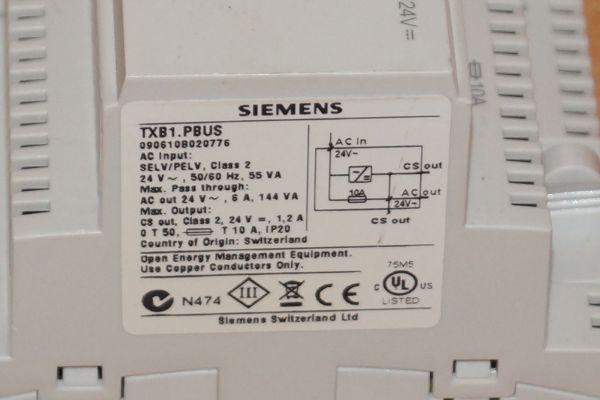 Siemens TXB1 .PBUS